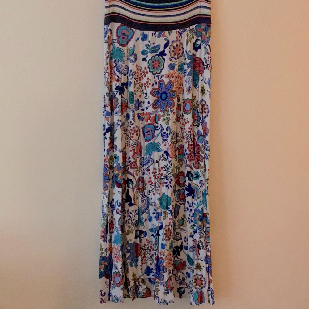 Floral maxi skirt